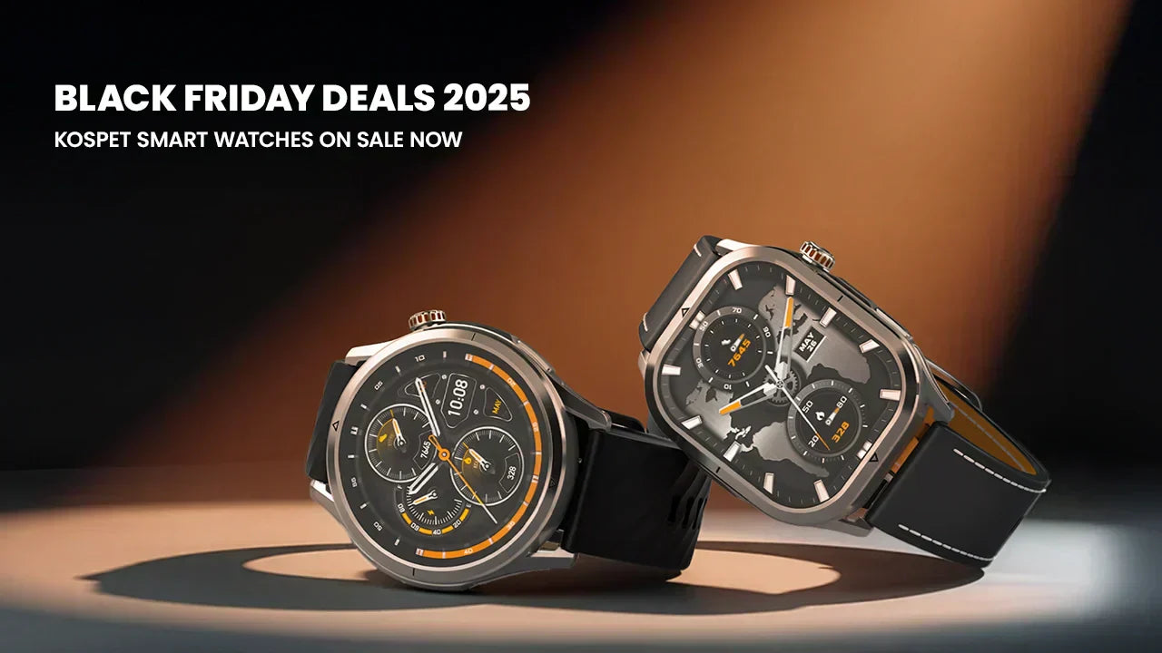 Black Friday Deals 2025: KOSPET Smart Watches on Sale Now
