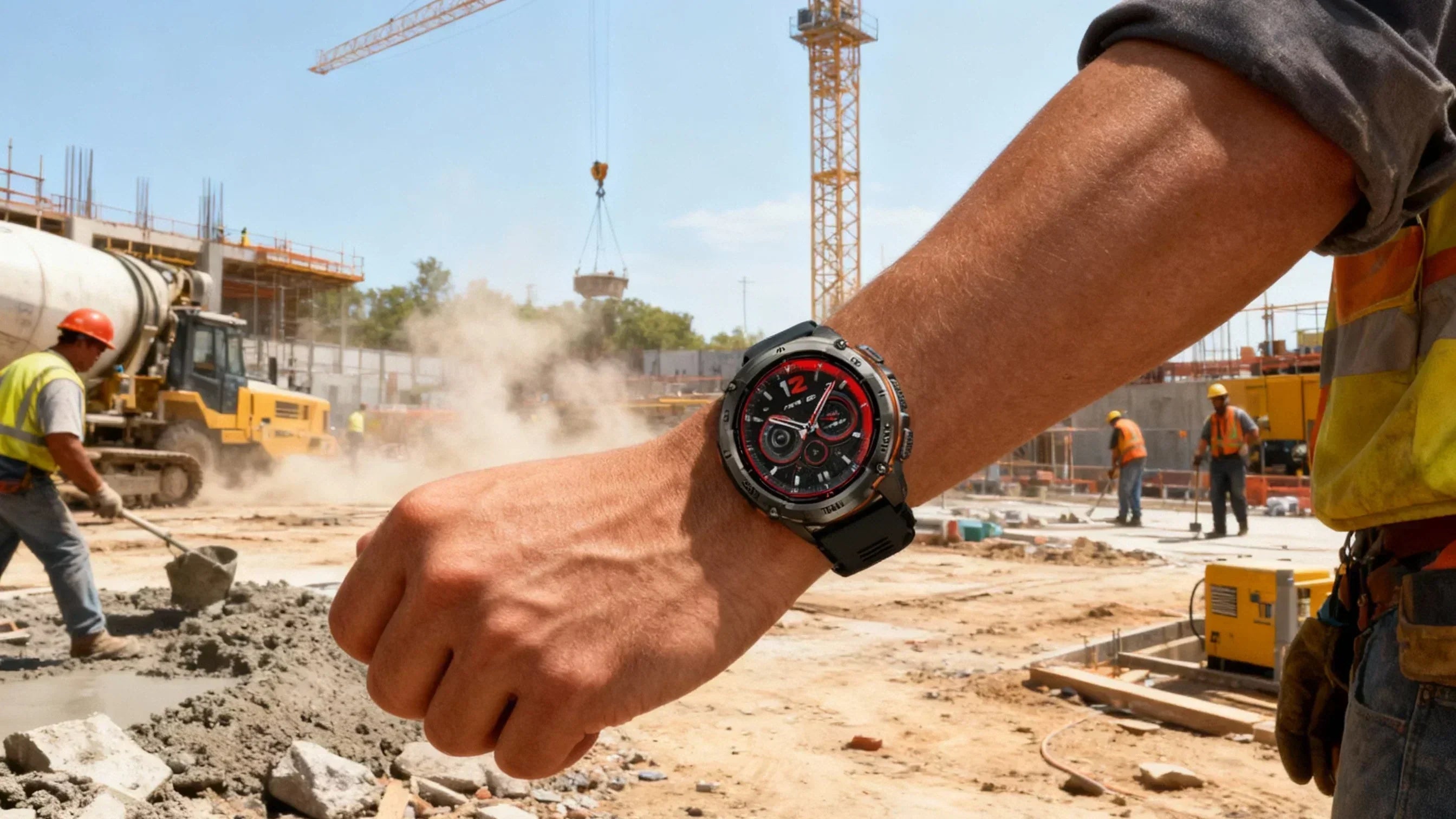 Why Rugged Smartwatches Are Crucial for Construction Workers