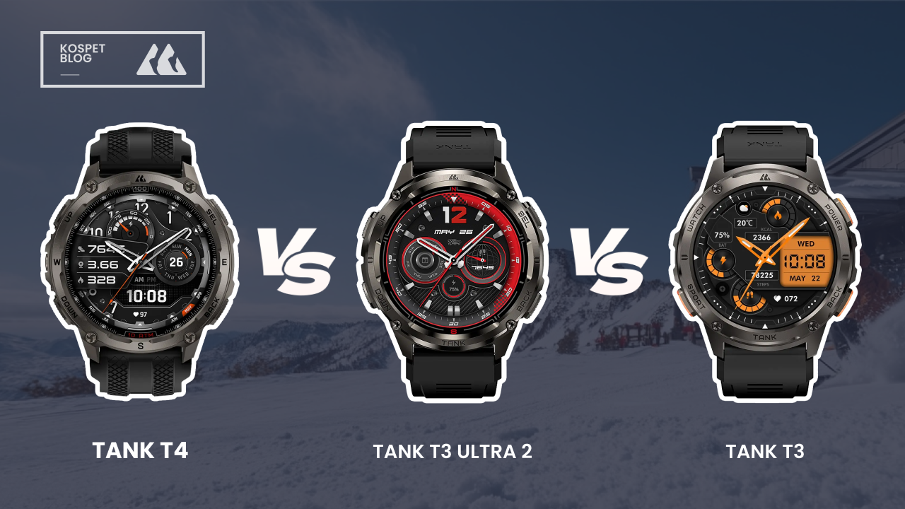 KOSPET TANK T4 vs. KOSPET TANK T3 vs. T3 Ultra 2: Which One Should You Choose?
