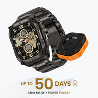 KOSPET tank m4 se smartwatch #color_black^package_Special Edition Power Pack