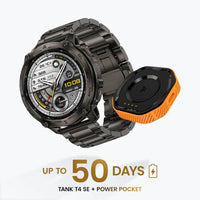 KOSPET tank t4 se smartwatch #color_black^package_Special Edition Power Pack