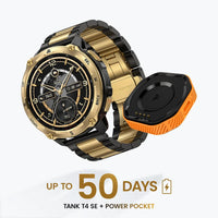 KOSPET tank t4 se smartwatch #color_black gold^package_Special Edition Power Pack