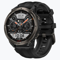 Kospet Orb 2 Smartwatch Black With Black Silicone Strap #color_black