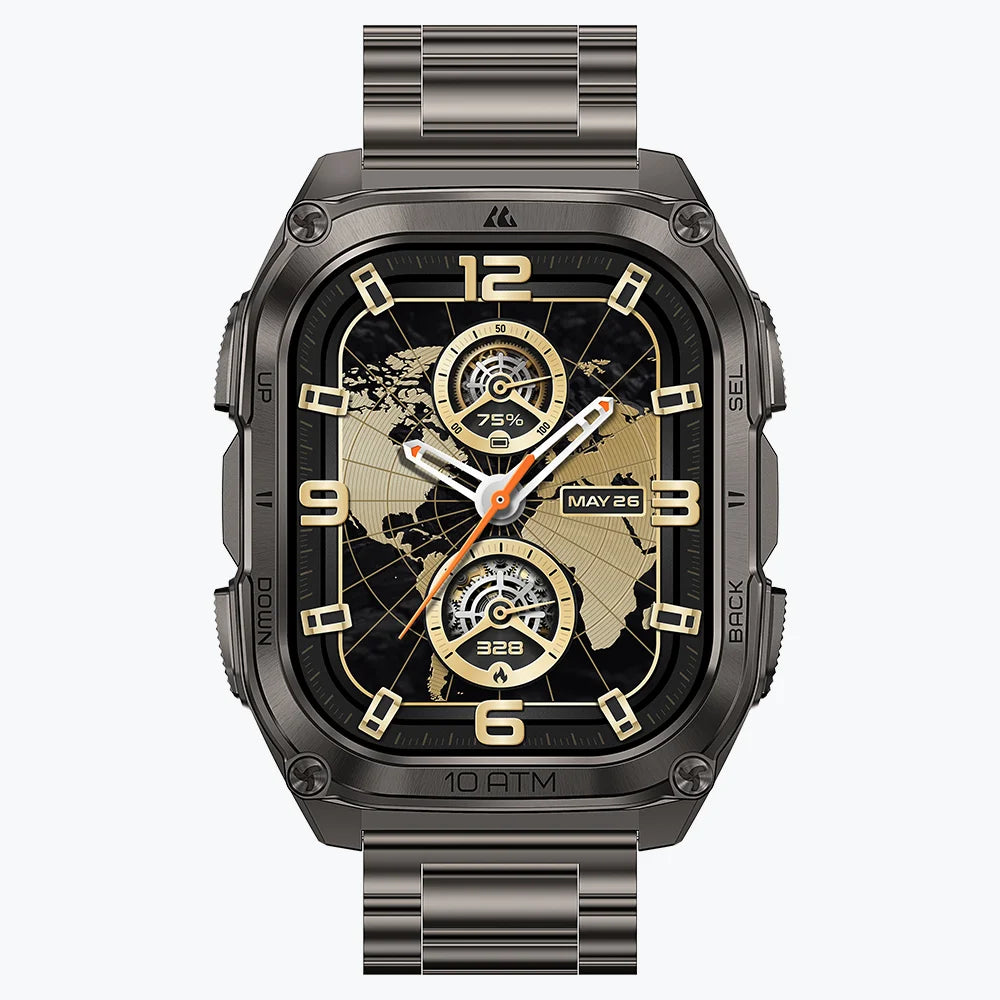 KOSPET tank m4 se smartwatch#color_black^package_Special Edition: Silicone+Steel Staps