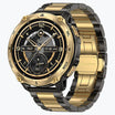 KOSPET tank t4 se smartwatch #color_black gold^package_Special Edition: Silicone+Steel Staps